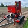 Подрібнювач гілок TN-180BК3L PRO (бензин 20 л.с.) з конвеєрною стрічкою 3 м на причепі