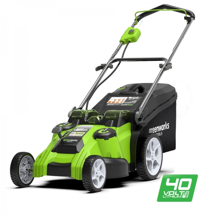 Газонокосилка аккумуляторная Greenworks G40LM49DB без АКБ и ЗУ