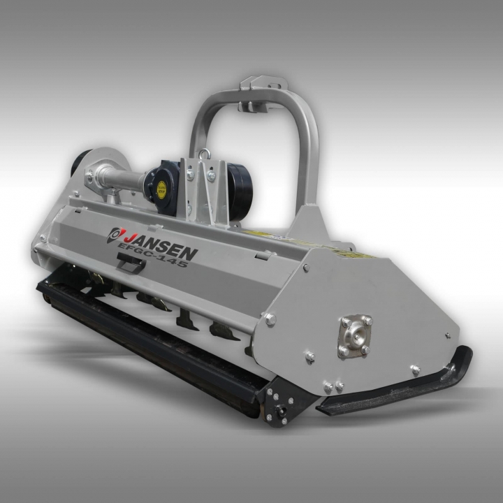 Косилка-измельчитель мульчирователь садовый Jansen EFGC-145 (Германия)