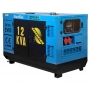 Генератор дизельний EnerSol, трьохфазний, 13.8 кВА, двигун EnerSol ES-EV80D, 3000 об/хв, вага 345 кг